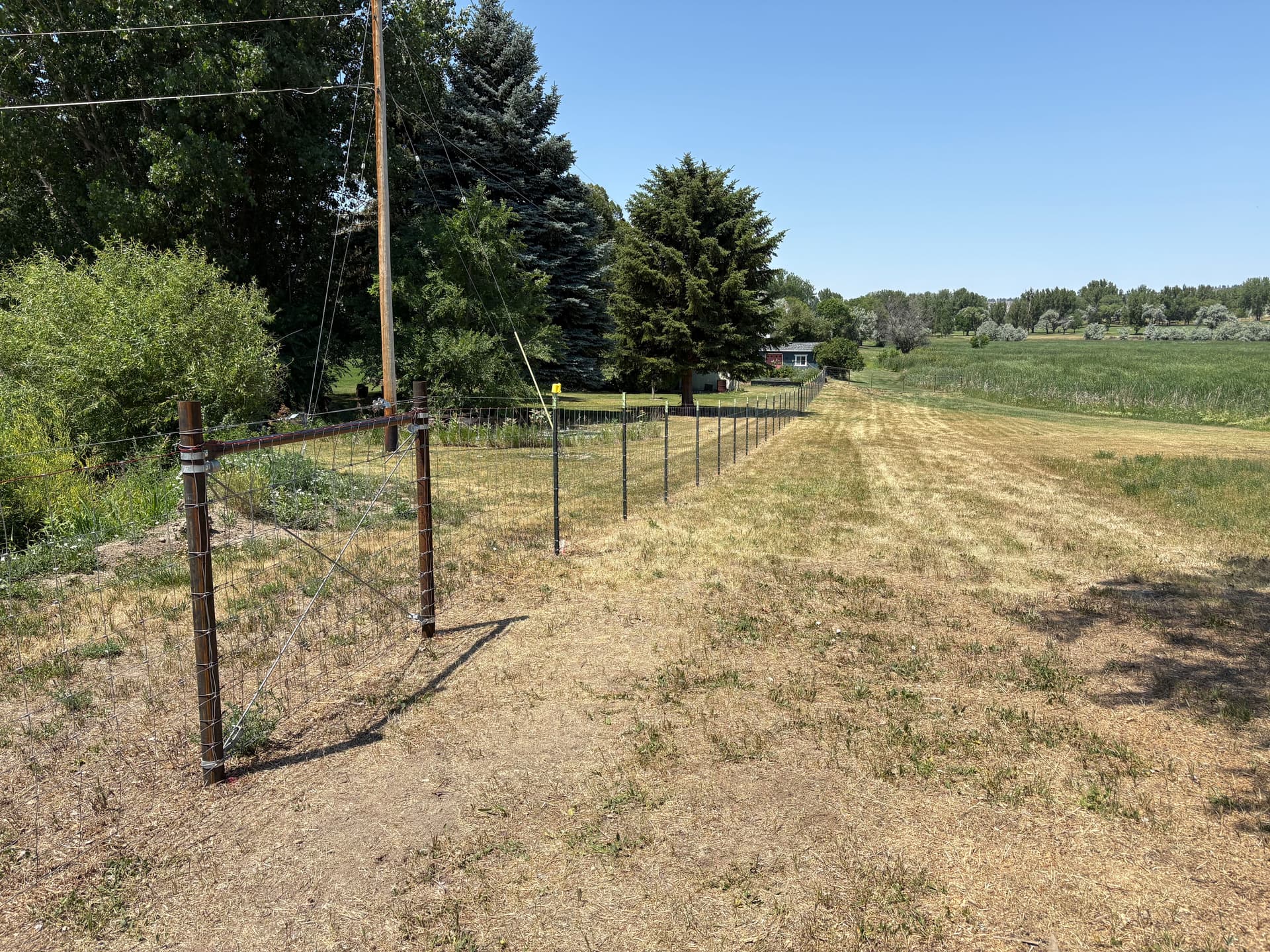 Horse Pasture Fence Built Right in Laurel MT image