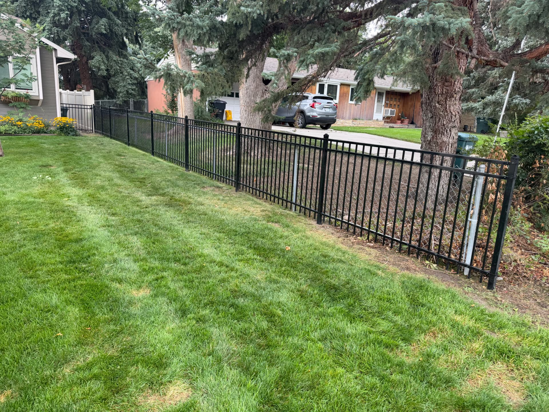 Ornamental Fence and Gate Install That Keeps Dogs Safe image