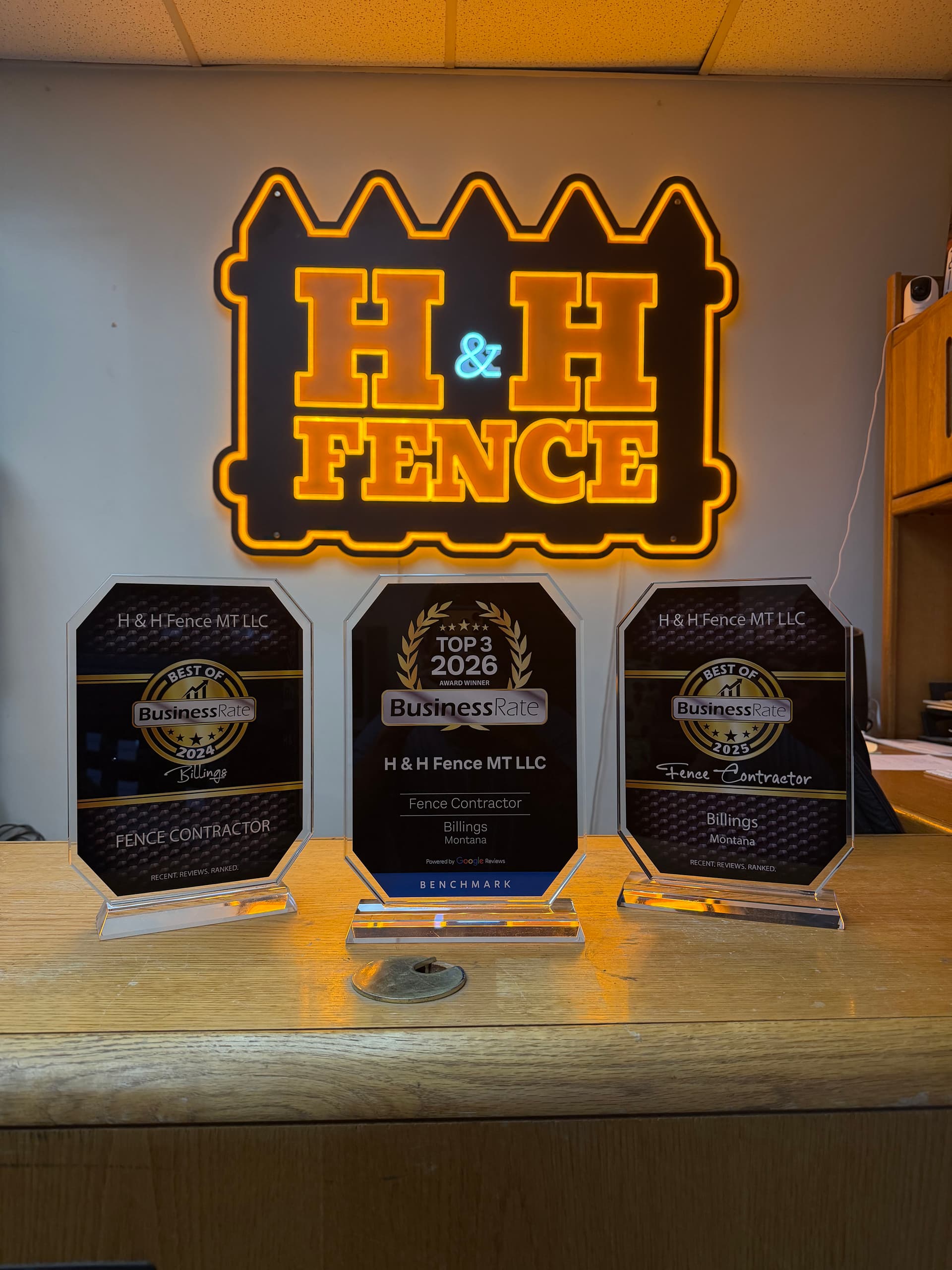 H & H Fence MT Ranked Top 3 in Billings Three Years Running image