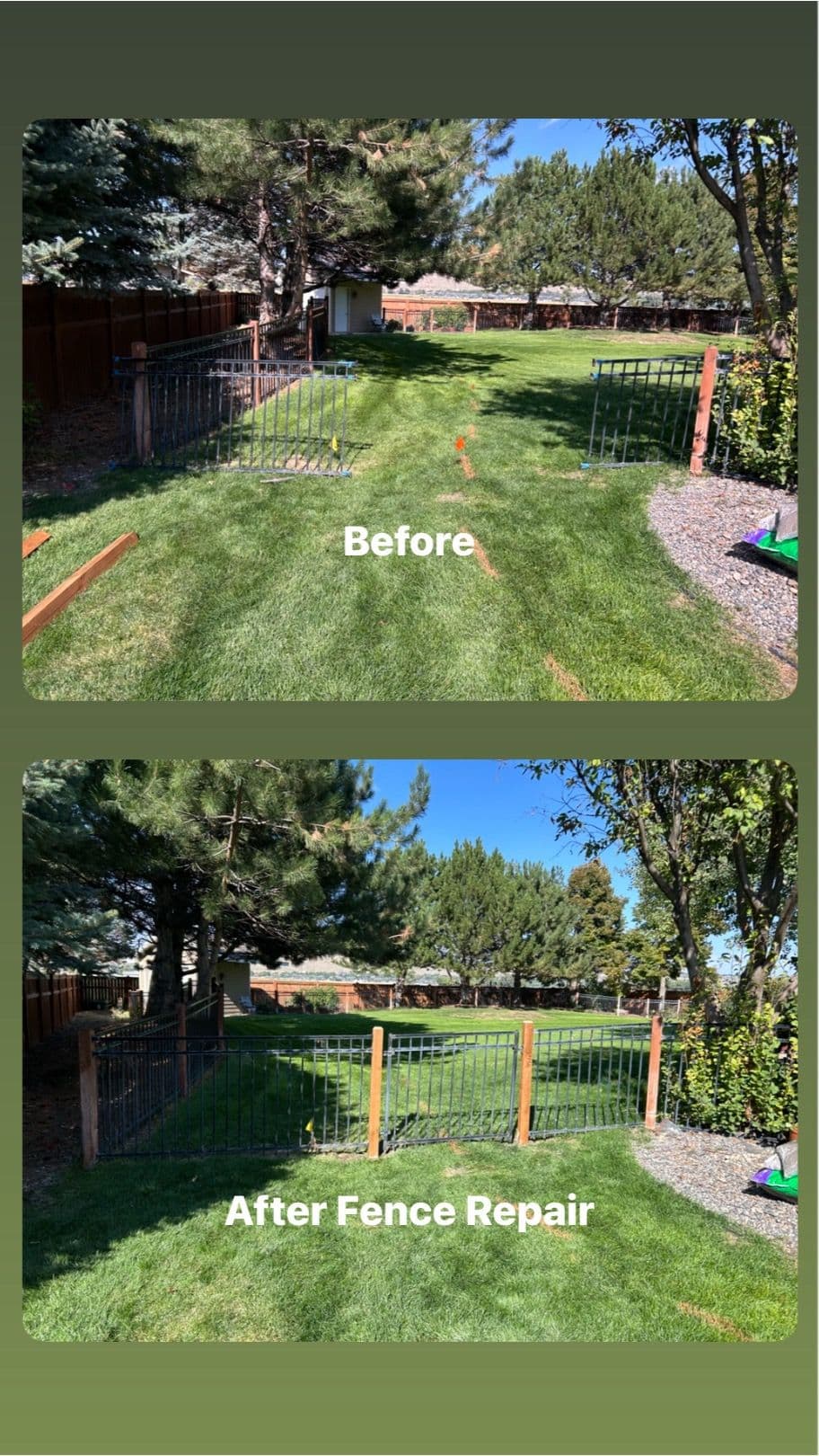 Fence Repair Transformation in Billings image