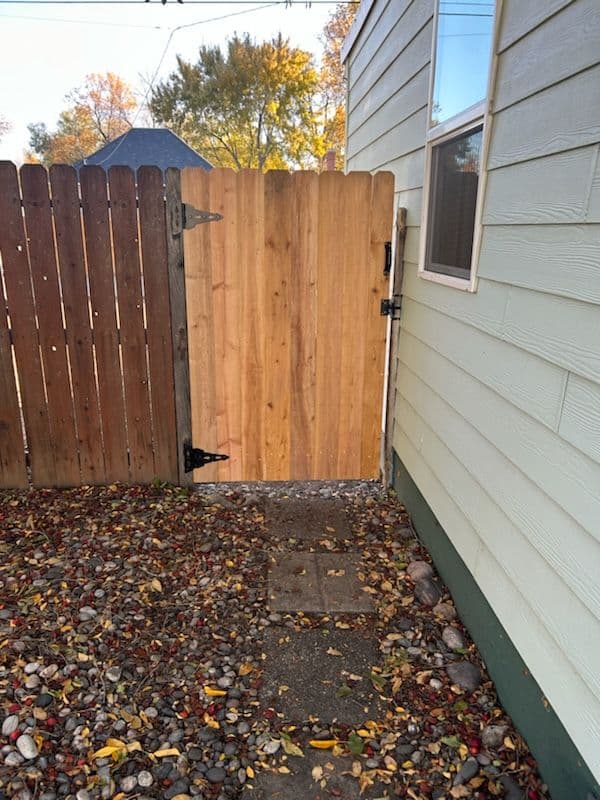 Fresh Wooden Gate Upgrade for Your Home