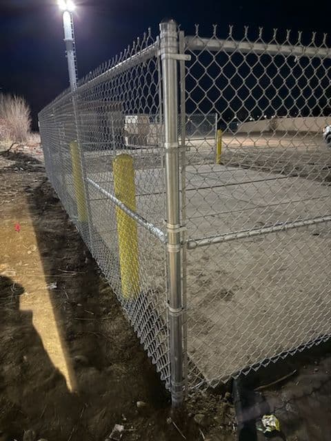 Gallery photos for Chain-Link Fence Installation for Commercial Security in Billings, MT: Image #1
