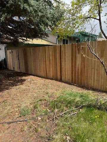 Gallery photos for Cedar Fence Installation Transforms Billings Property: Image #3