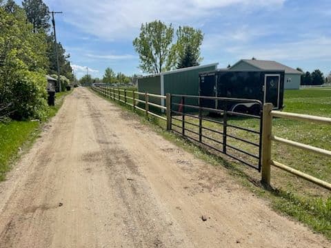 Fence Makeover in Montana