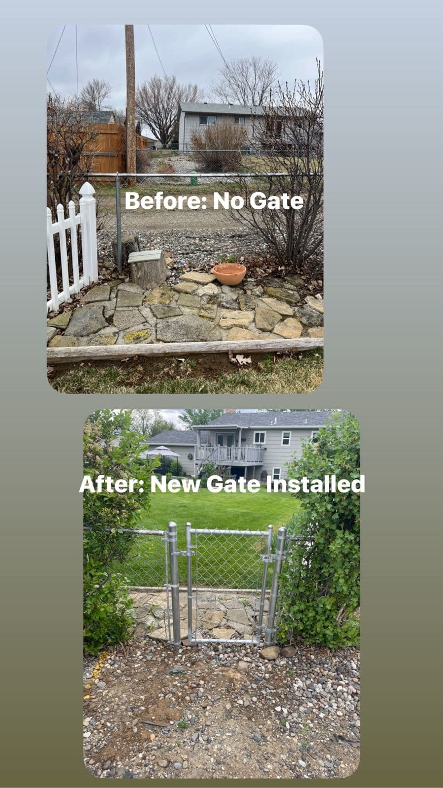 Project Transforming Backyard Access with Stylish Gates image