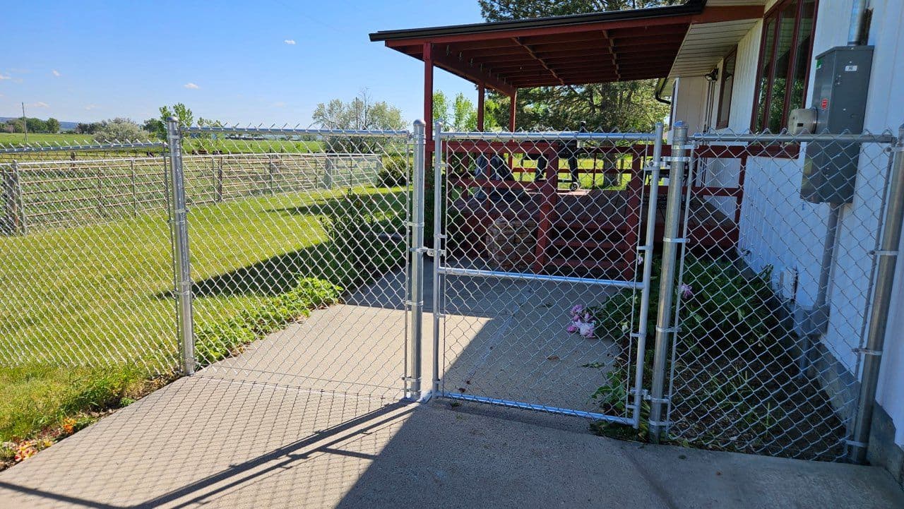 Gallery photos for Secure Galvanized Fence Installed in Billings MT: Image #1