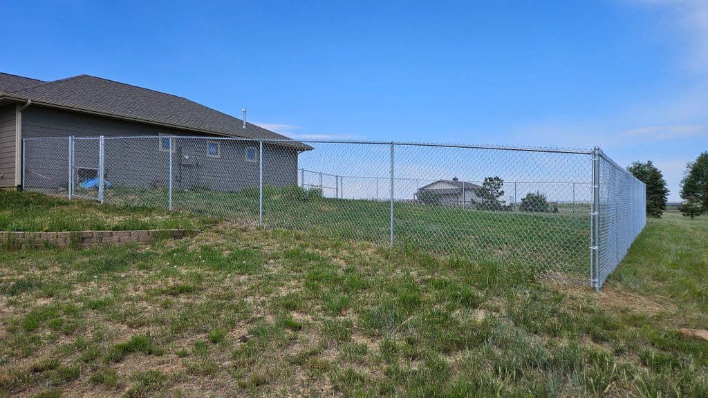 Gallery photos for Robust Rural Chain-Link Fence Installation: Image #3