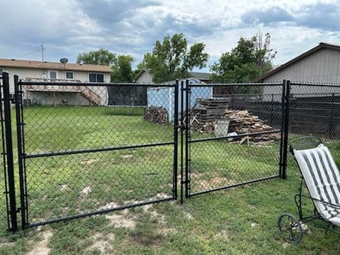 Gallery photos for Laurel MT Backyard Chain-Link Fence Upgrade: Image #2