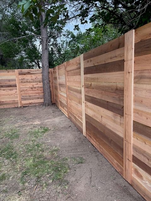 Gallery photos for Stunning Transformation with Cedar Fencing in Billings: Image #3