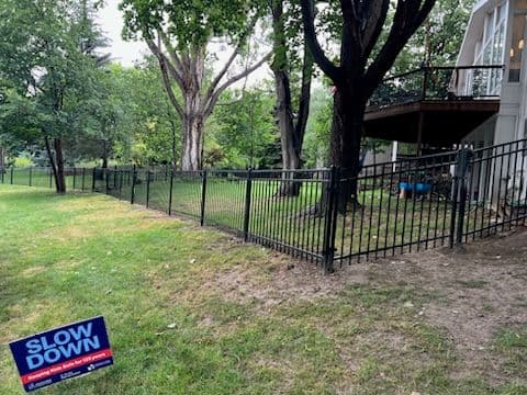 Gallery photos for Elegant Ornamental Steel Fence Installation in Billings: Image #1