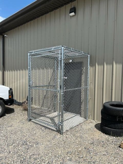 Secure Chain-Link Enclosure for Safety and Access image