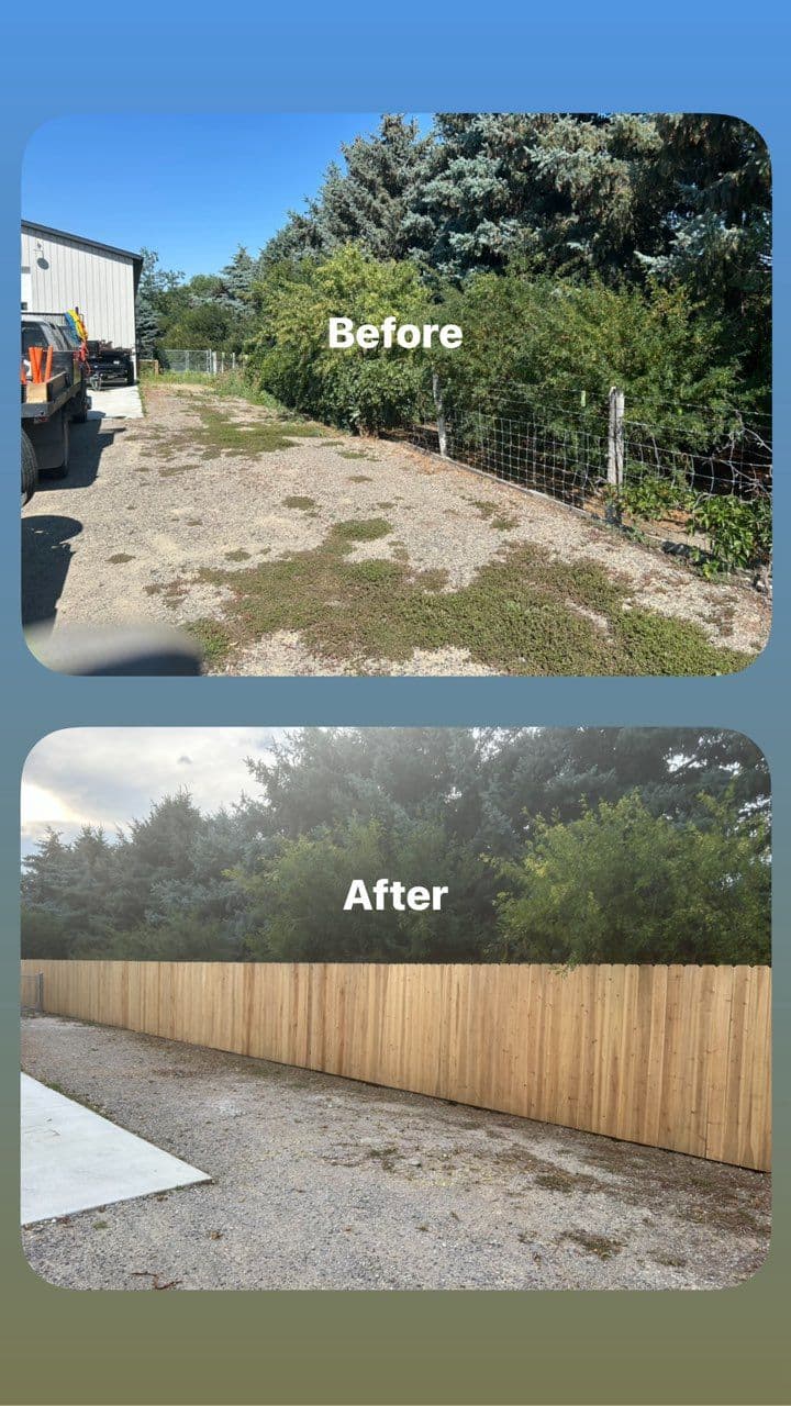 Cedar Privacy Fence Installation Success Story image