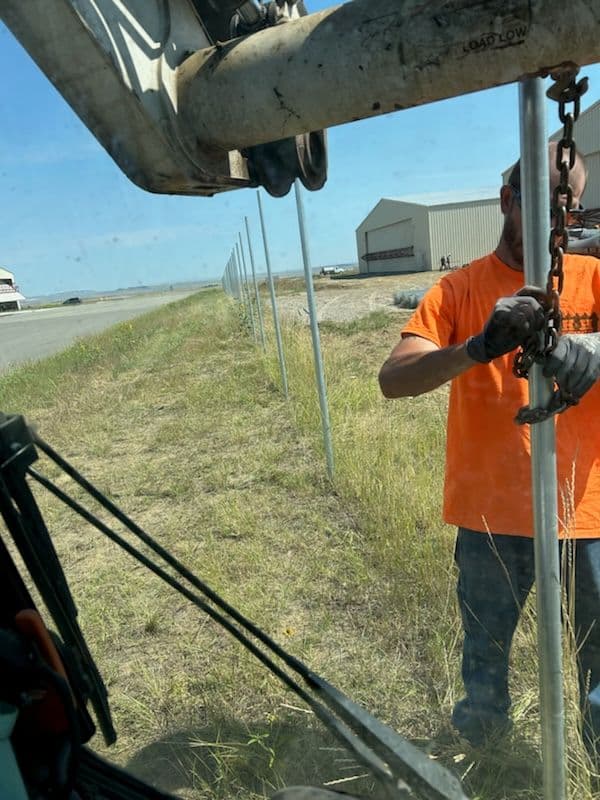 Efficient Fence Removal for Billings Airport Expansion image