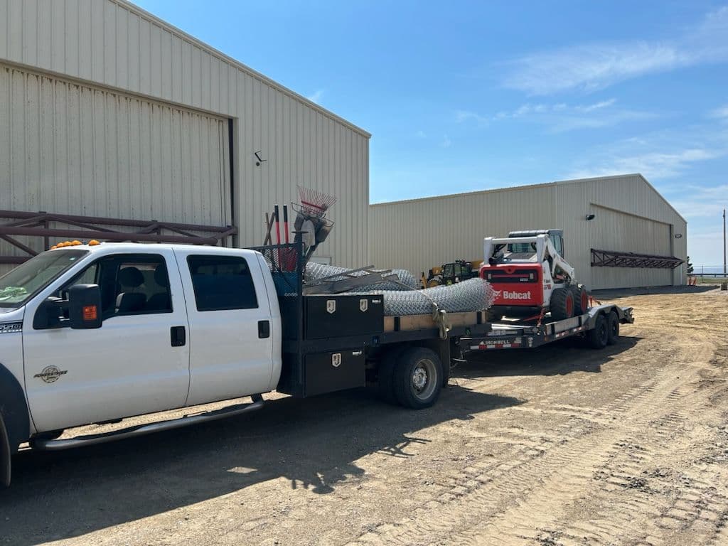 Gallery photos for Efficient Fence Removal for Billings Airport Expansion: Image #1