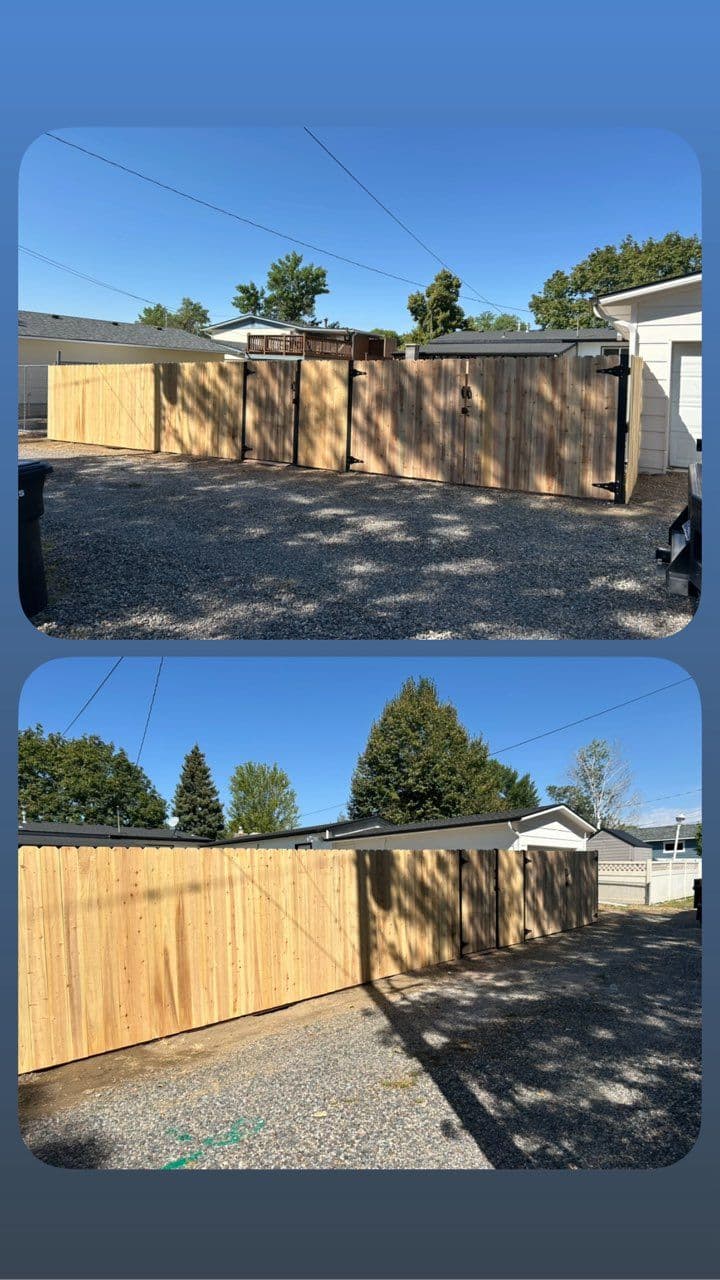 Gallery photos for Stunning Wooden Fence Transformations in Billings MT: Image #2