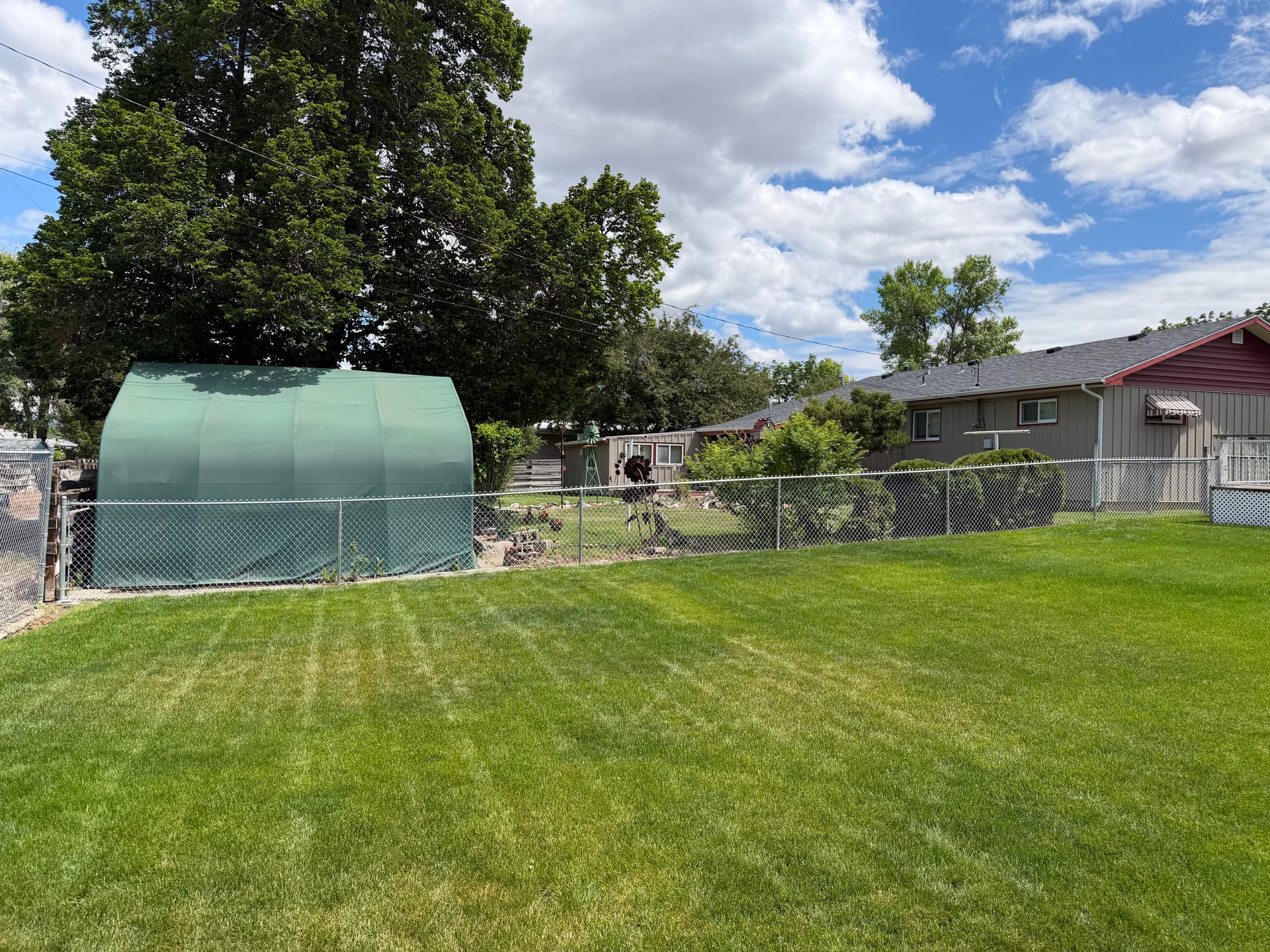 4-Foot Chain Link Fence Installed on a Shared Property Line image