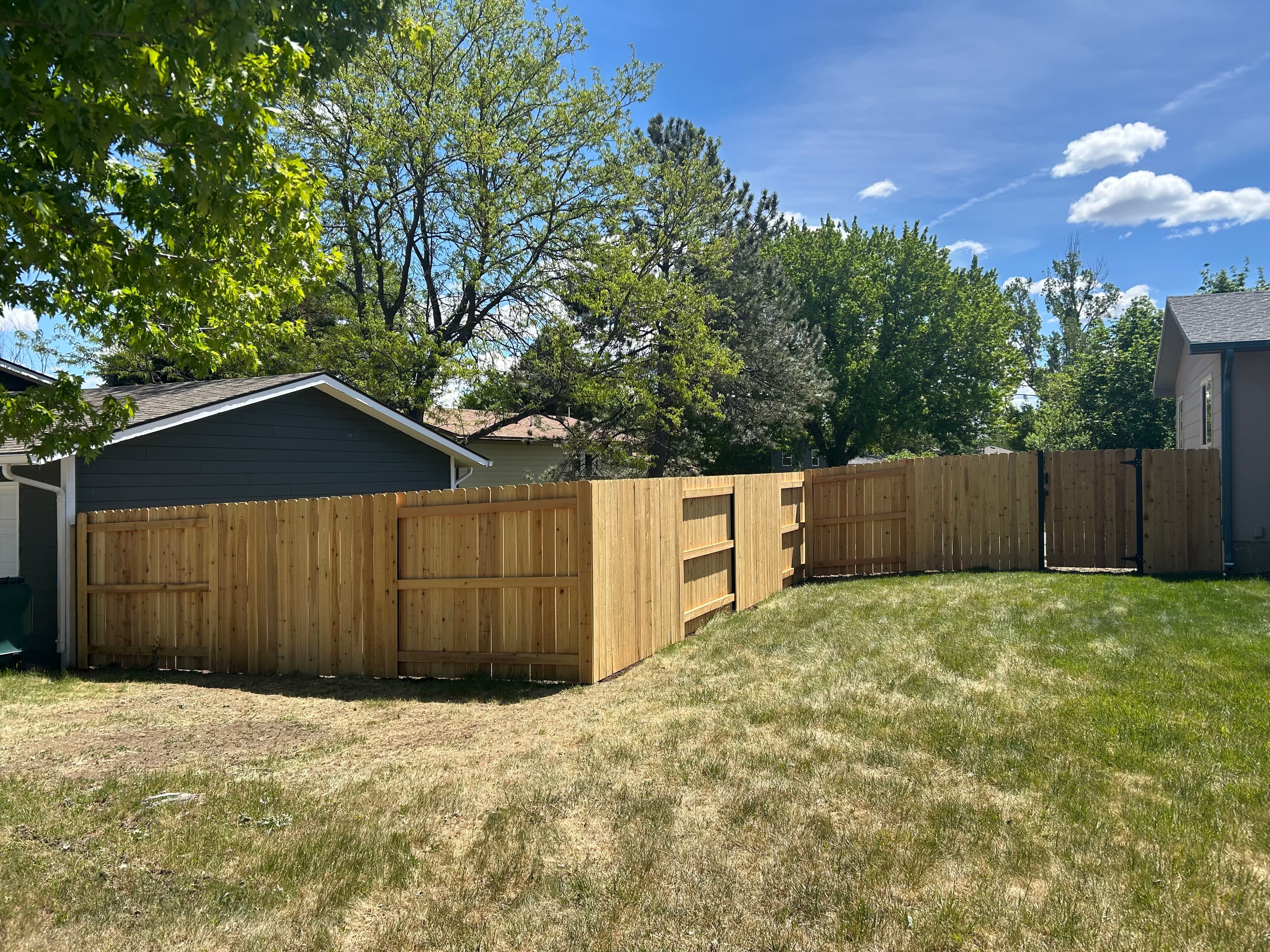 Project Three Neighbors, One Cedar Fence, Zero Headaches image