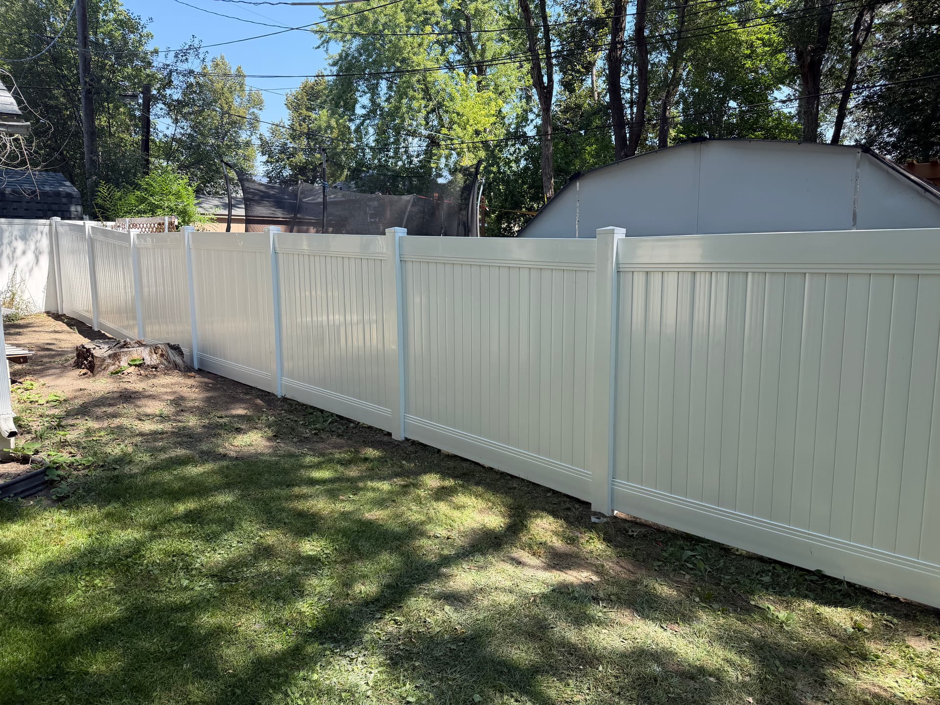Gallery photos for Vinyl Privacy Fence Installation in Billings MT: Image #2