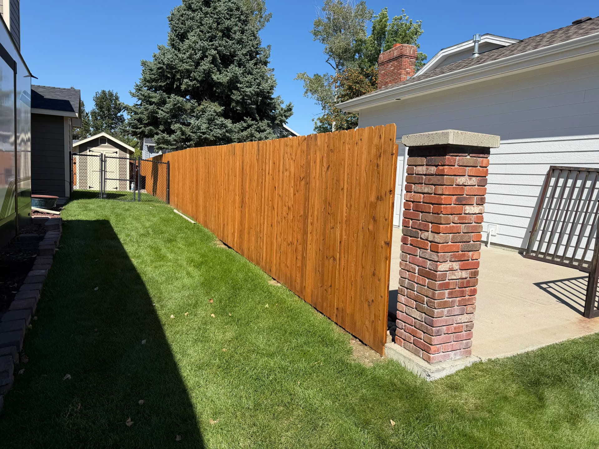 Gallery photos for Wood Fence Staining Done Right in Billings: Image #1