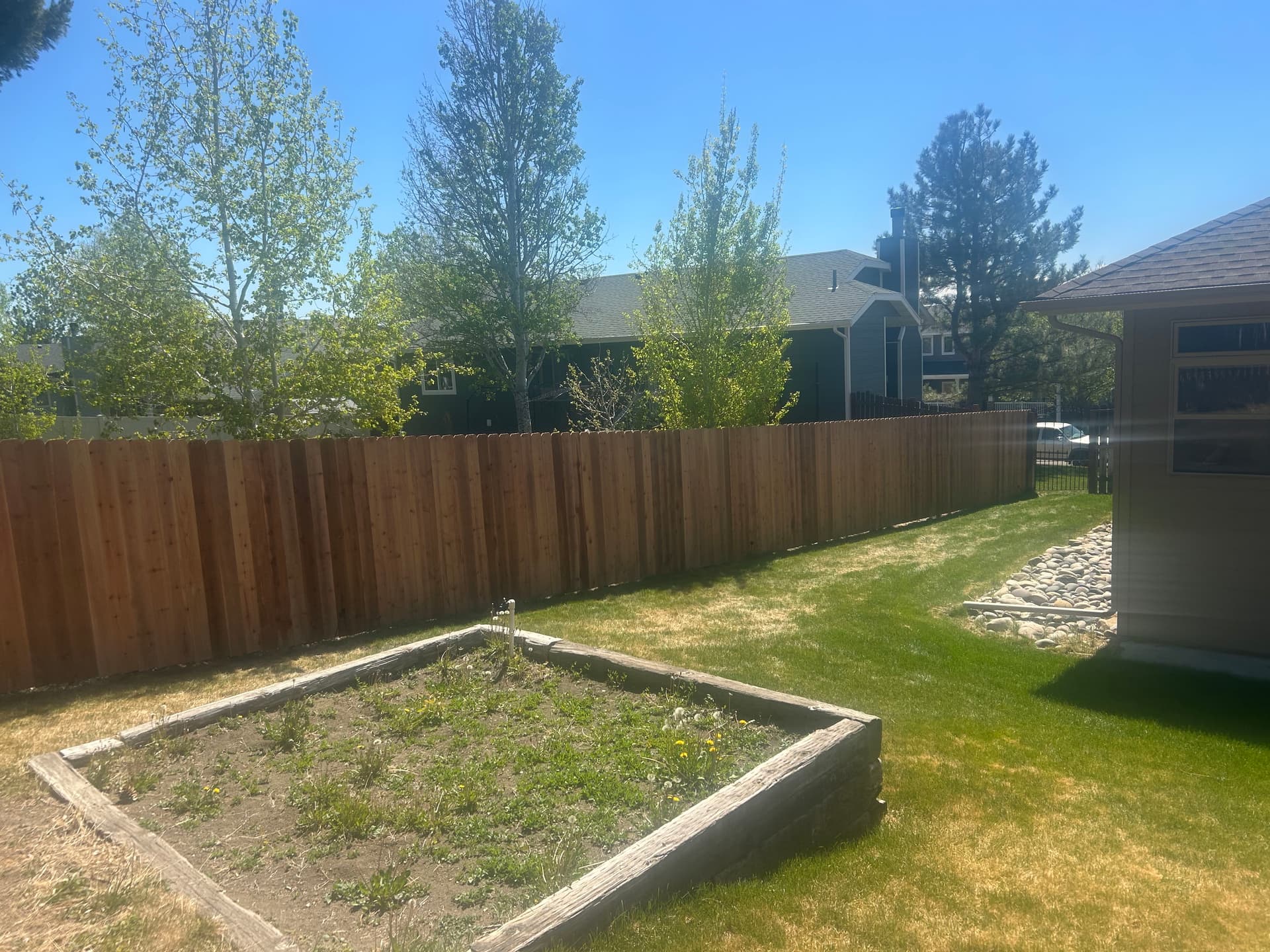 Cedar Fence Replacement Built to Handle Montana Wind image